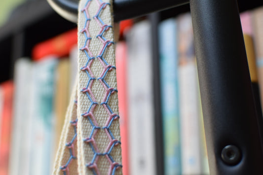 Happy Bag - Blue and Salmon Pink