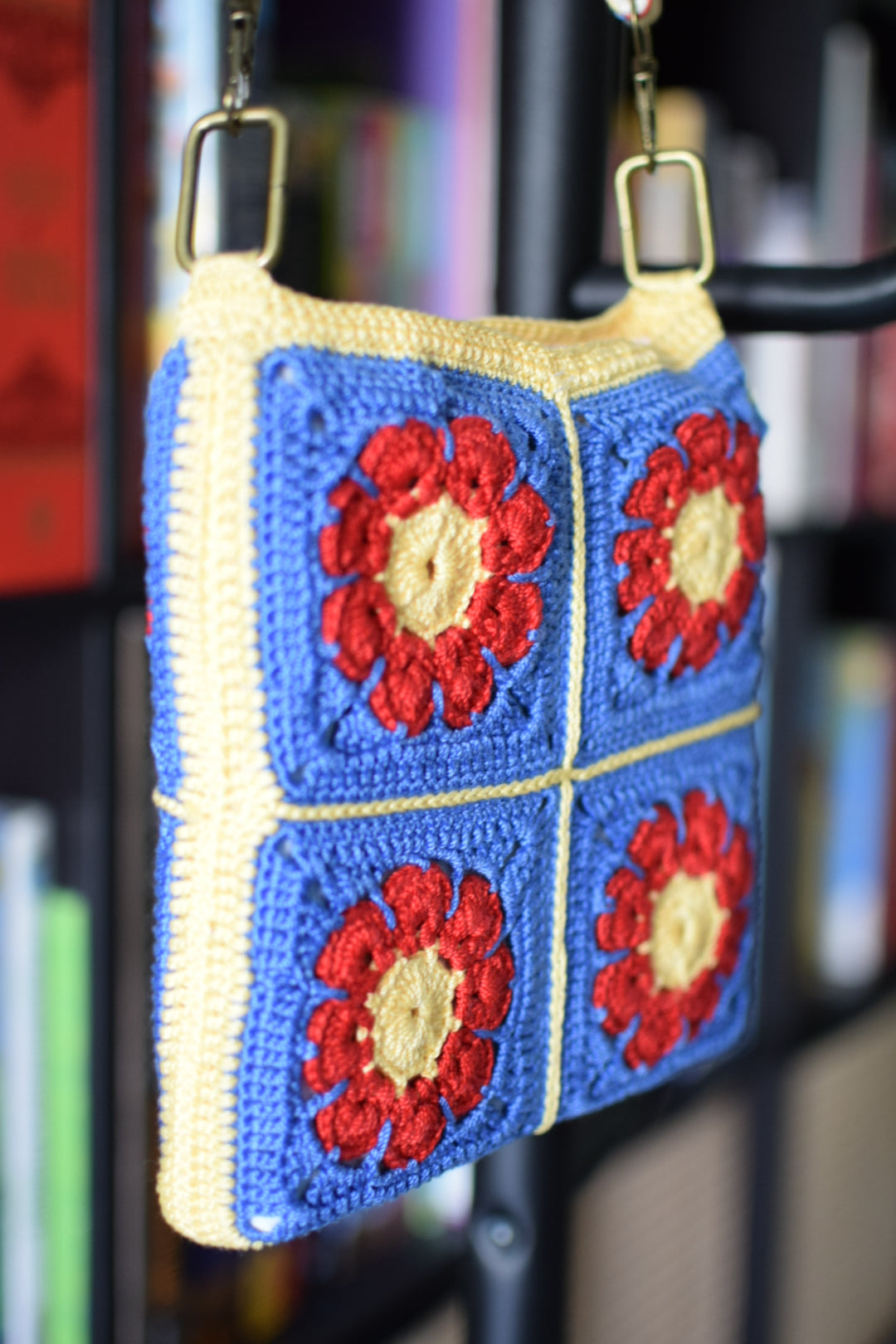 Happy Bag - Blue and Red