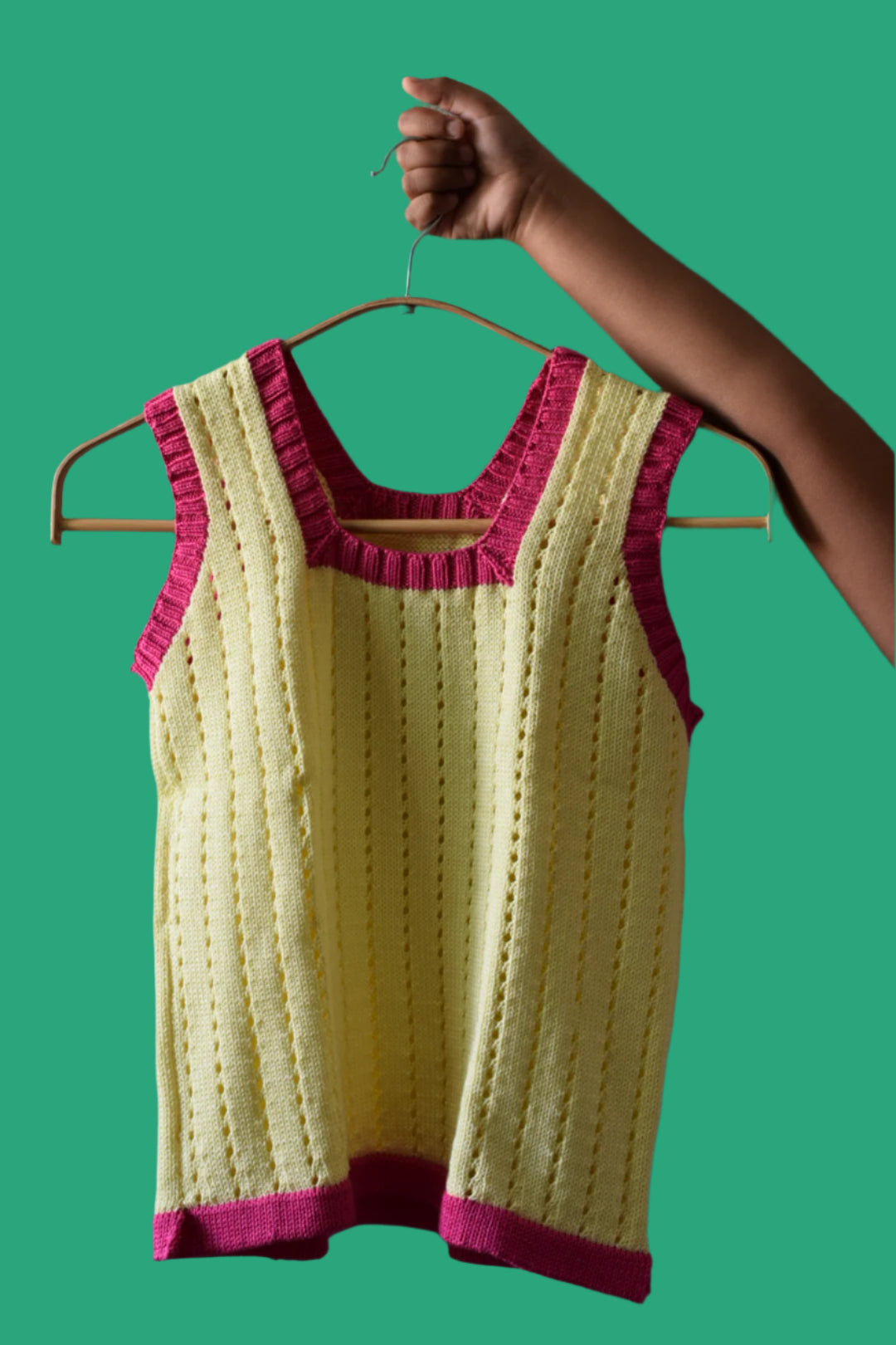 Summer Top - Yellow and Pink