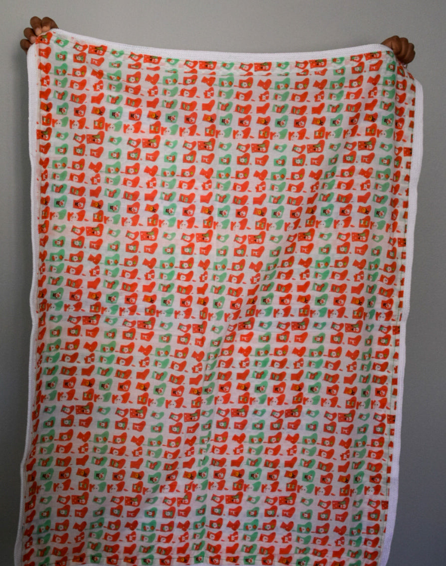 Tiles Baby Blanket