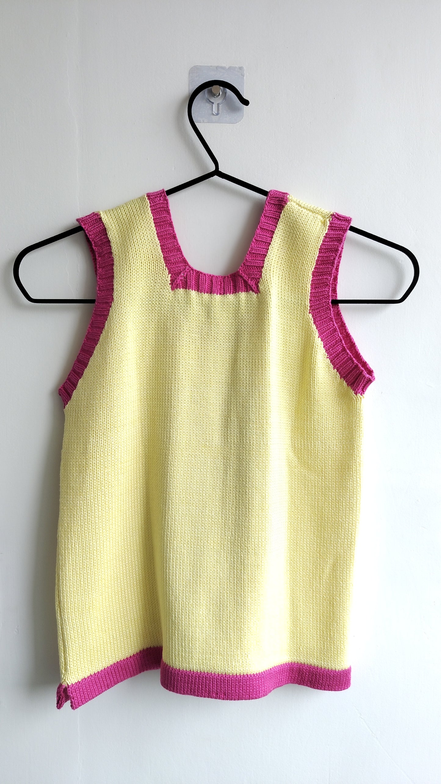Summer Top - Yellow and Pink