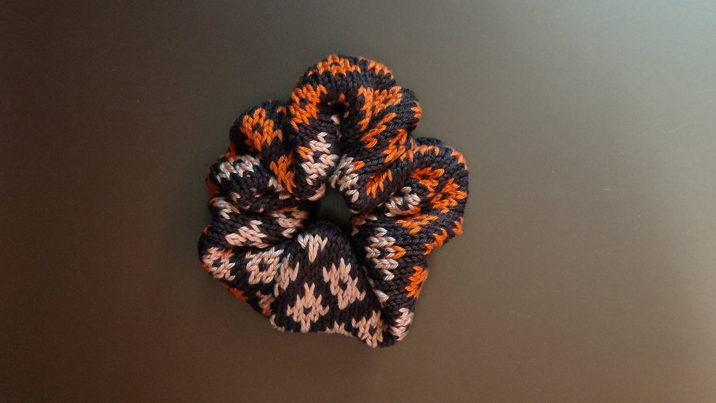 Orange Almond Skrunchie