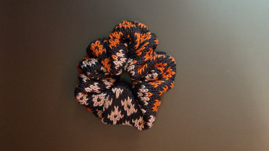 Orange Almond Skrunchie