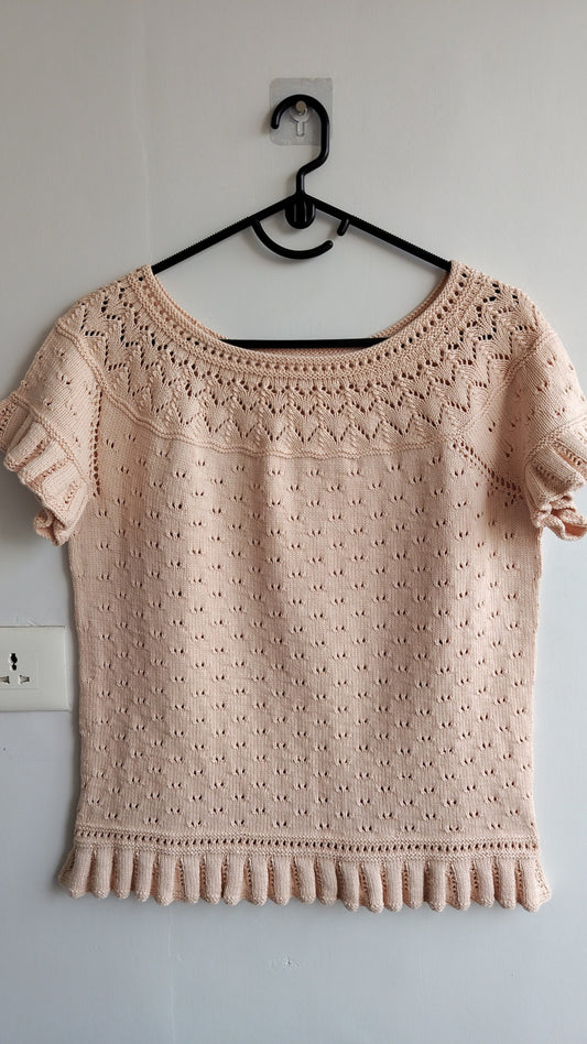 Summer Top - Light Peach